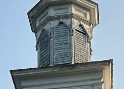 Le clocher de l’église